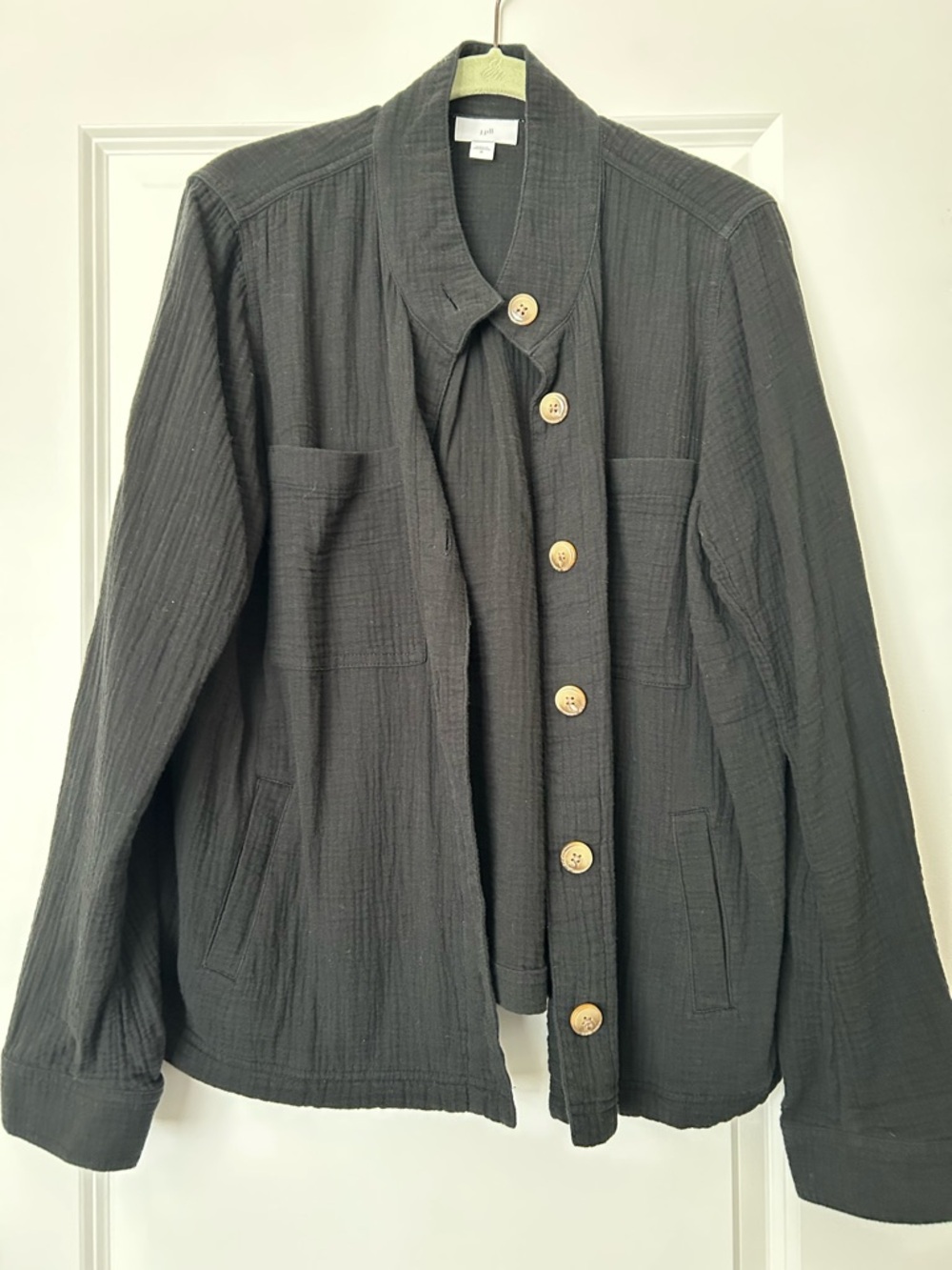 Women’s olive  Button-Front Jacket